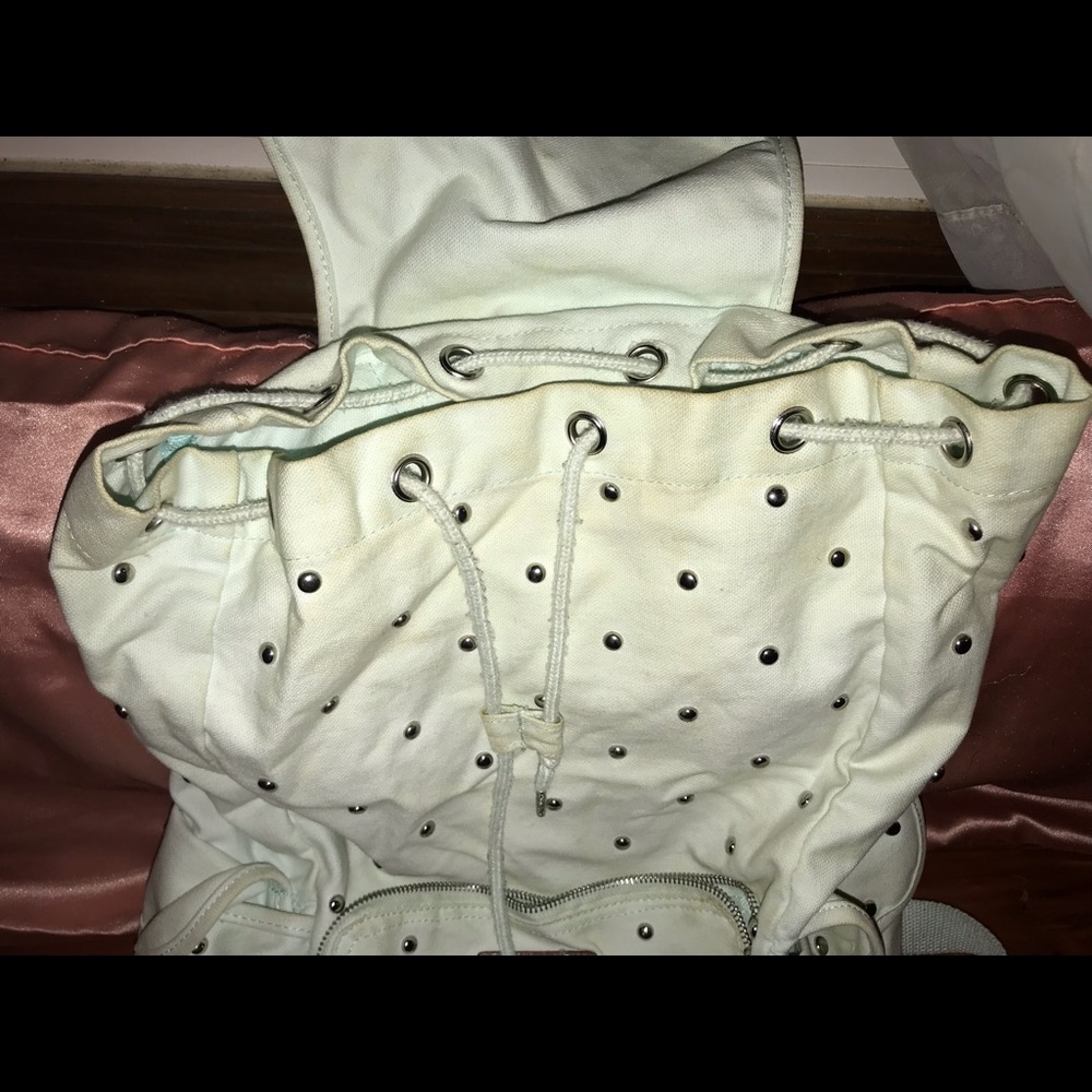 PINK Studded Backpack - Picture 2 of 5